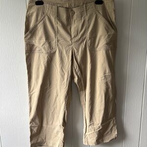 Columbia Tan Cargo Pants with Relaxed Fit